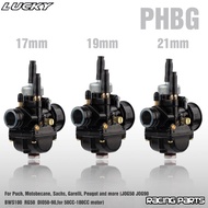 Motorcycle PHBG 17mm 19mm 21mm Racing Carburetor Carb For Dellorto PHBG JOG50 JOG90 BWS100 RG50 DIO5