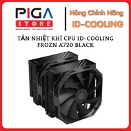 ID-COOLING FROZN A720 BLACK CPU AIR COOLER (2 14cm fans - 7 copper pipes)
