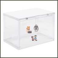 Acrylic Collectible Display Case Showcase Display Box for Action Figures Wall Mount Figures Organizer and fitshosg