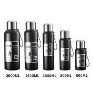Thermos bottle, capacity 600/2000ml/1000ml, 316 stainless steel, retains heat 600 -1000 - 2000ml