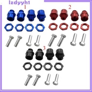 [JoyDIY] 4PCS 12mm to 17mm Wheel Hex Hub Adapter Conversion Blue for 1:10 HSP RC Car