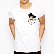 【Hot】2023 Mens Large T-shirt Dragon Ball T Shirt Men Dragon Ball Z Super Son Goku Slim Fit Cosplay T-Shirts Vegeta Tshirt Homme แฟชั่นแขนสั้นผ้าฝ้าย