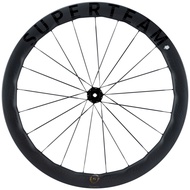 SUPERTEAM WHEELSET SHARK FIN LIGHT 50-48MM (HG) - BLACK GLOSSY DECAL