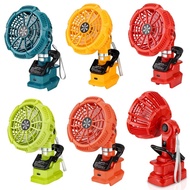 Cordless Clip Fan Portable Camping Fan For Makita/Dewalt/Bosch/Milwaukee/Black&Decker/Ryobi/Craftsma