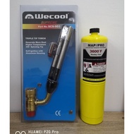 Triple torch + Mapp gas