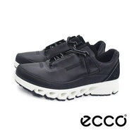 Ecco (Men) MULTI-VENT GTX Classic Leather Casual Sneakers Men's Shoes-Black