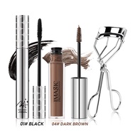 Tưởng tượng trang điểm mắt Bộ 3pcs Mascara + kẹp uốn mi + Gel lông mày trang điểm mắt lâu trôi trang