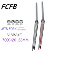 road bike carbon fork  FCFB FW 3k /UD 700c  full carbon  fork Fron black Fork Full Carbon Fibre Road Bicycle Bike Fork