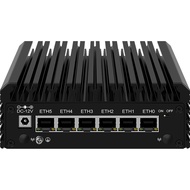 Firewall Micro Appliance, 6 Ports Inter N100 Quad Core Mini PC, Inter I226-V 2.5G NIC, Support AES-N