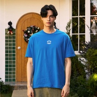 PAUL FRANK เสื้อยืดผู้ชาย MENS TEES ROYAL DOUBLE PAUL FRANK LOGO