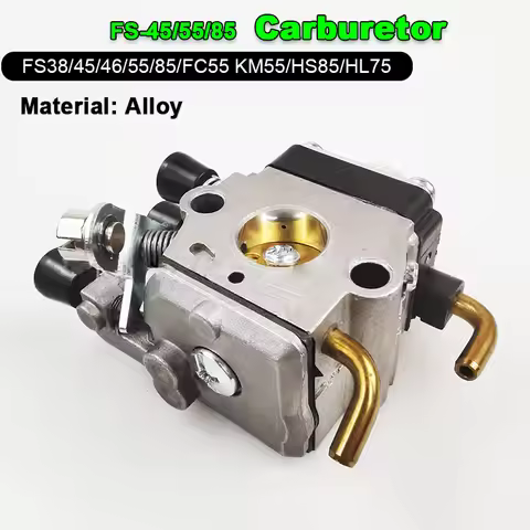 High Performance Oil Air Filter Carburetor For Stihl FS38 FS45 FS46 FS55 KM55 FS45 FS85 C1Q-S66 C1Q-
