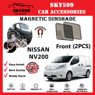 Nissan NV200 Front Magnetic Sunshade 【2pcs】