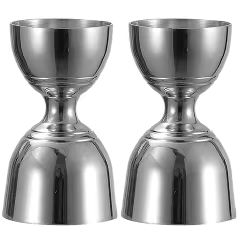 2025 New Bar Bell Jigger 2oz 1oz Cocktail Jigger Measuring Jigger for Bartending Shot Pourer Double 