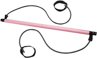 VANZACK 1pc Lip Gloss Kit Pilates Resistance Bar Exercise Bands Resistance Fitness Equipment Portable Exercise Equipment Jogujos Body Fitness Rod Yoga Resistance Rope Pink Sports