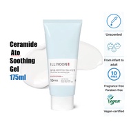 [Illiyoon] Ceramide Ato Soothing Gel,175 ml | High Moisturizing Cooling Gel Lotion for tired, dry skin