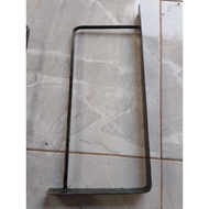 SIKU Sturdy Wall Shelf Iron Angle 40x20cm