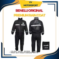 Benelli 2 Layer Raincoat ORIGINAL Baju Hujan Double Lapis Rain coat Rain Suit RFS150i RFS150 TNT135 