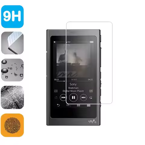 9H Tempered Glass LCD Screen Protector for Sony Walkman A57HN A50 A55 A56 A57 NW-A55HN A56HN Shield 