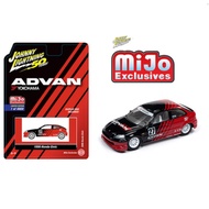 HONDA Johnny Lightning 1/64 YOKOHAMA 1998ADVAN CivicHONDA