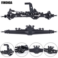 Plastic H10 Front Rear Complete Straight Axle for 1/10 RC Crawler Axial Vanquish H10 Optic SCX10 900