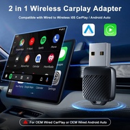 2026 Mini Wireless CarPlay Adapter Android Auto Wireless Dongle Wifi 5.8G Auto Connect Box