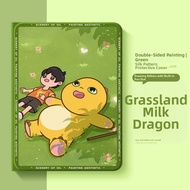 Cartoon Full-Body Shockproof One-Piece Silicone Case for Tablet 12.4inch