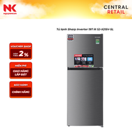 Tủ lạnh Sharp Inverter 197 lít SJ-X215V-SL