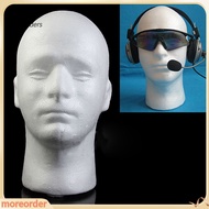 moreorders|  Male Mannequin Head Foam Wig Stand Manikin Head Wig Cap Holder for Store Salon Home