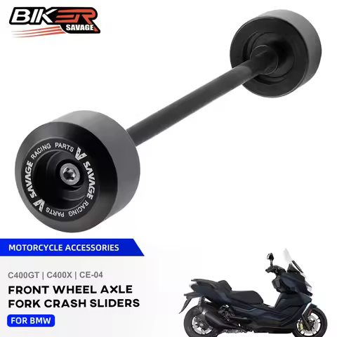 2024 Front Wheel Axle Sliders For BMW CE-04 C400X C400GT Motorcycle Accessories Wheel Hub Anti-Colli