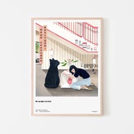 missquai 給香港的情書系列A3海報 - 我