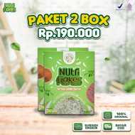 PAKET 2 BOX NUTRIFLAKES - Sereal Umbi Garut Obat Asam Lambung Gerd Maag Kronis Ampuh Original