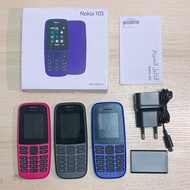 [Next Door Laowang] Mobile Phone 105 2019 Dual Card GSM Straight Board Non-Smartphone Button Elderly Mobile Phone #¥ #