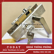 [Shebei] Khoá Tay Gạt INOX 20cm dày 1.0mm dùng cho cửa phòng đố 4x8
