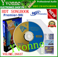 Yvonne SHOP HDT HYUNDAI Premier-98i P-98pro Updated CD 26637 as of October 2024 ( HDT SONG BOOK )