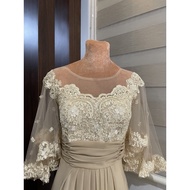 ✶(HIGH QUALITY AND ONHAND) Mother Dress / Mother of the Bride and Groom Gown / Principal Sponsor Gow