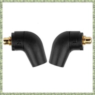 (C Z G L) Headphone Connector Adapter 135 Degree Male Soldering for MMCX ER4 XR for SR ER4SR ER4XR S