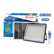 โคมโซล่าเซลล์ ฟลัดไลท์ RACER รุ่น MAX BEAM (100W 200W 300W) แสงขาว | โคมไฟฟลัดไลท์โซล่าร์เซลล์ โคมไฟ