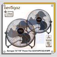 Aerogaz 16”/18” Power Fan AZ-816PF | AZ-818PF (1 Year Warranty)