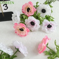 DOREEN Artificial Anemone, Real Touch Handmade Silk Anemone Flowers, Flower Arrangements Realistic L