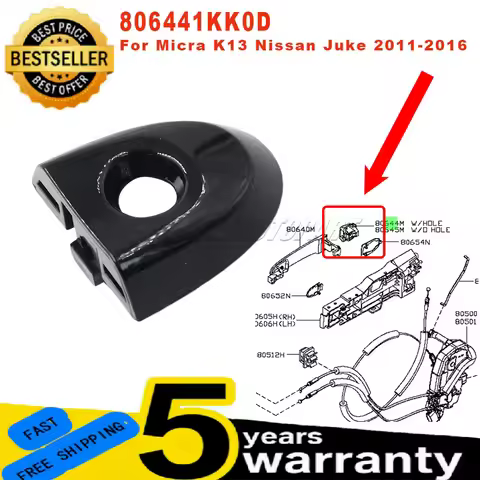 New 806441KK0D For Nissan Juke Micra F15E K13K E12E 2011-2016 1Pc Front Left Door Handle Key Hole Lo