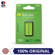 GP ReCyko+ 9V Battery 200mAh (1 Battery pack)