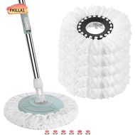 FKILLAONE 1pc Mop Head Replacement, Microfiber Round Shape Spin Mop Replacement Head, Durable Standa