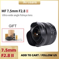 7artisans 7 artisans 7.5mm F2.8 II Large Aperture Wide-Angle Micro Single Manual Fixed Focus For Can
