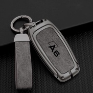 Car remote control key cover is suitable for Audi A6 S6 RS6 2018 2019 2020 2021 customized LOGO car 