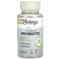 Solaray, Mycrobiome Probiotic Weight Formula, 50 Billion, 30 VegCaps