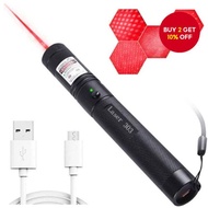 USB rechargeable green laser pen 532nm high-power 10000m 303 laser flashlight.