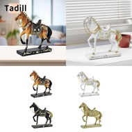 [dksqer] Horse Statue, Horse Figurine, Crafts ,Collectable Animal Statue ,Resin Horse Sculpture Hors