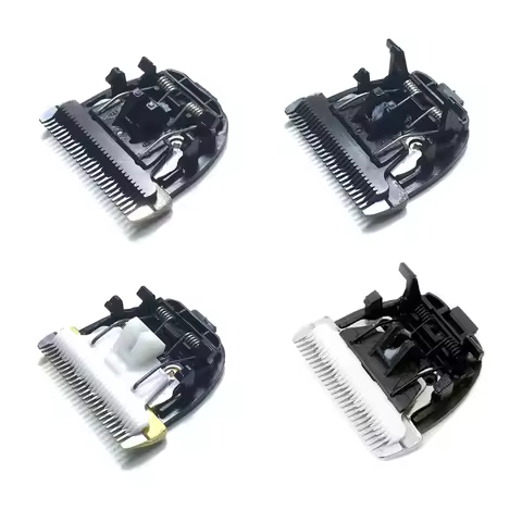 White Black Ceramic Knife Electric Hair Clipper Blade Trimmer Titanium Head for 938 X7 CHC-961 968 9