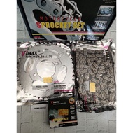 DRIVE CHAIN KIT GEAR SET / GIR PACKAGE VIMAX, SUPRA X 100 LAMA