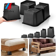 OUREAPH 4 Pcs/Set Bed Risers, Support Heavy-Duty Oversized Furniture Risers, Professional 1-6 Inch B